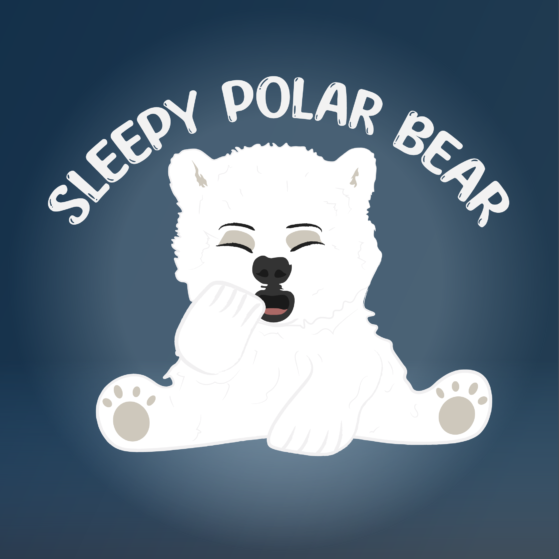 Sleepy Polar Bear Profil Pic
