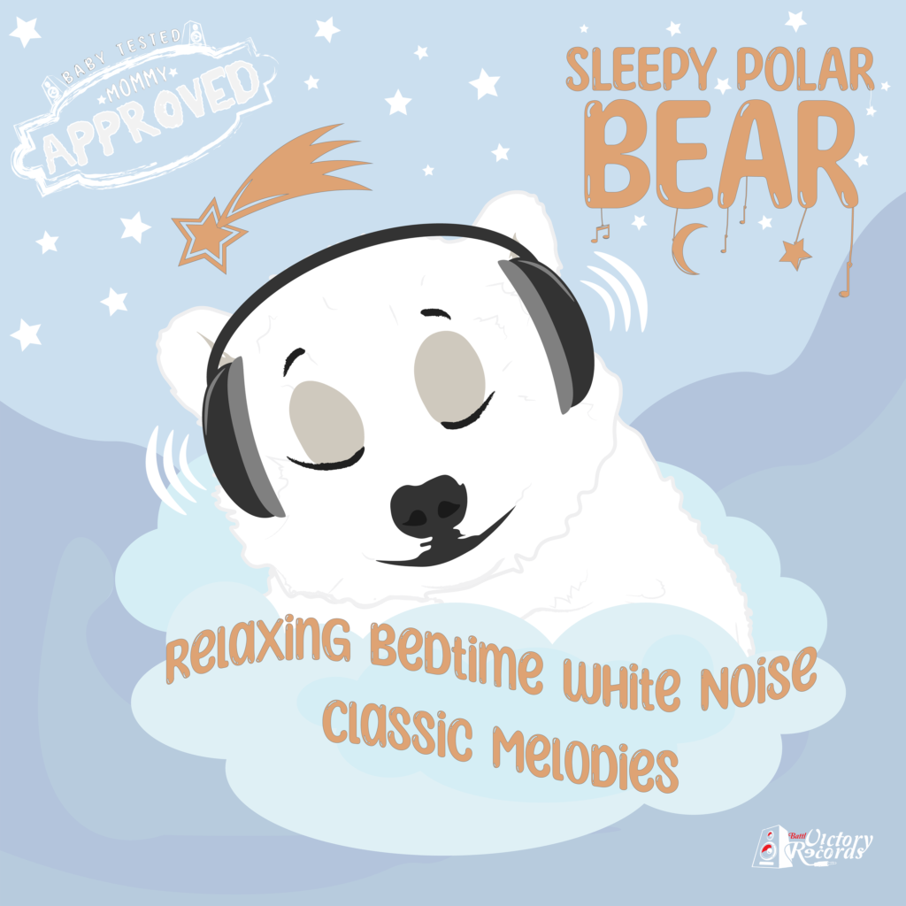Sleepy Polar Bear - Relaxing Bedtime White Noise Classic Melodies Front Cover